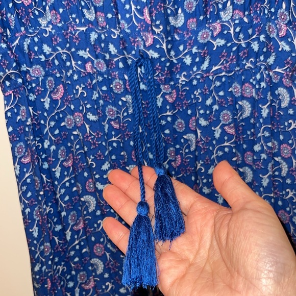 BOHO PAISLEY MAXI DRESS in GOOD CONDITION - Picture 4 of 7